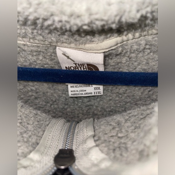 NWOT Men's The North Face Sherpa Lined Sweater Hooded Jacket XXXL - Picture 3 of 9